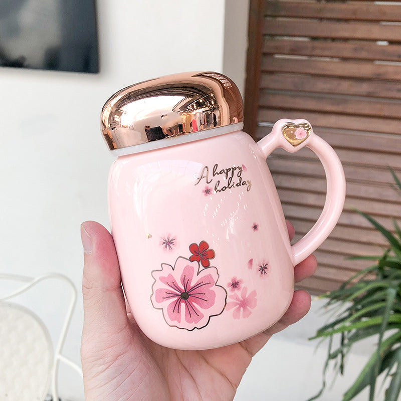 Blossom Majesty Mirror Mug – A Queens Quaffs Delight